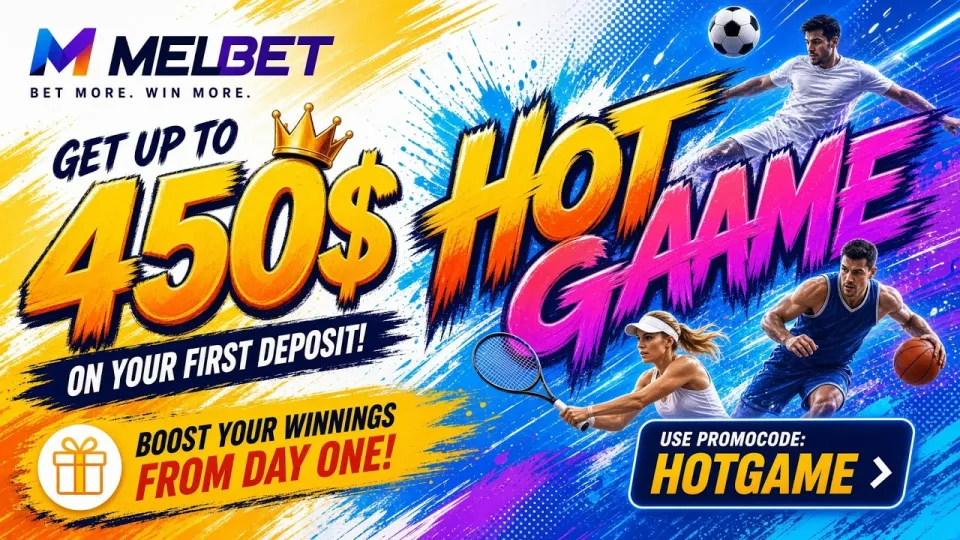How to complete Melbet registration with promo code HOTGAME and claim the welcome bonus